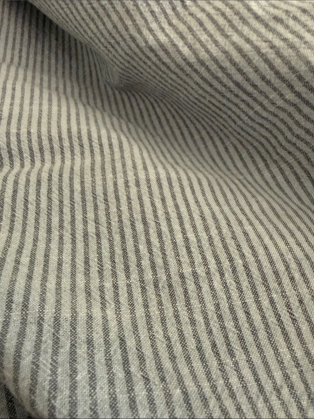 IKEA Pelgram Blue Striped Duvet Cover F/Q
